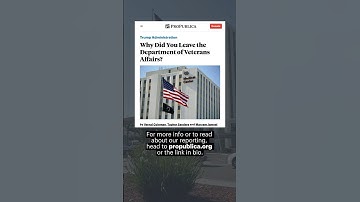 Left the Department of Veterans Affairs? We Want to Hear From You.