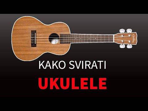 Video: Kako Naučiti Svirati Ukulele