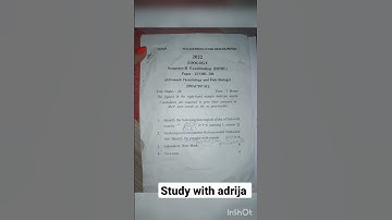 #zoology #msc  #dodl #kalyaniuniversity #2022 #practicalexam #2ndsemester #questionspaper