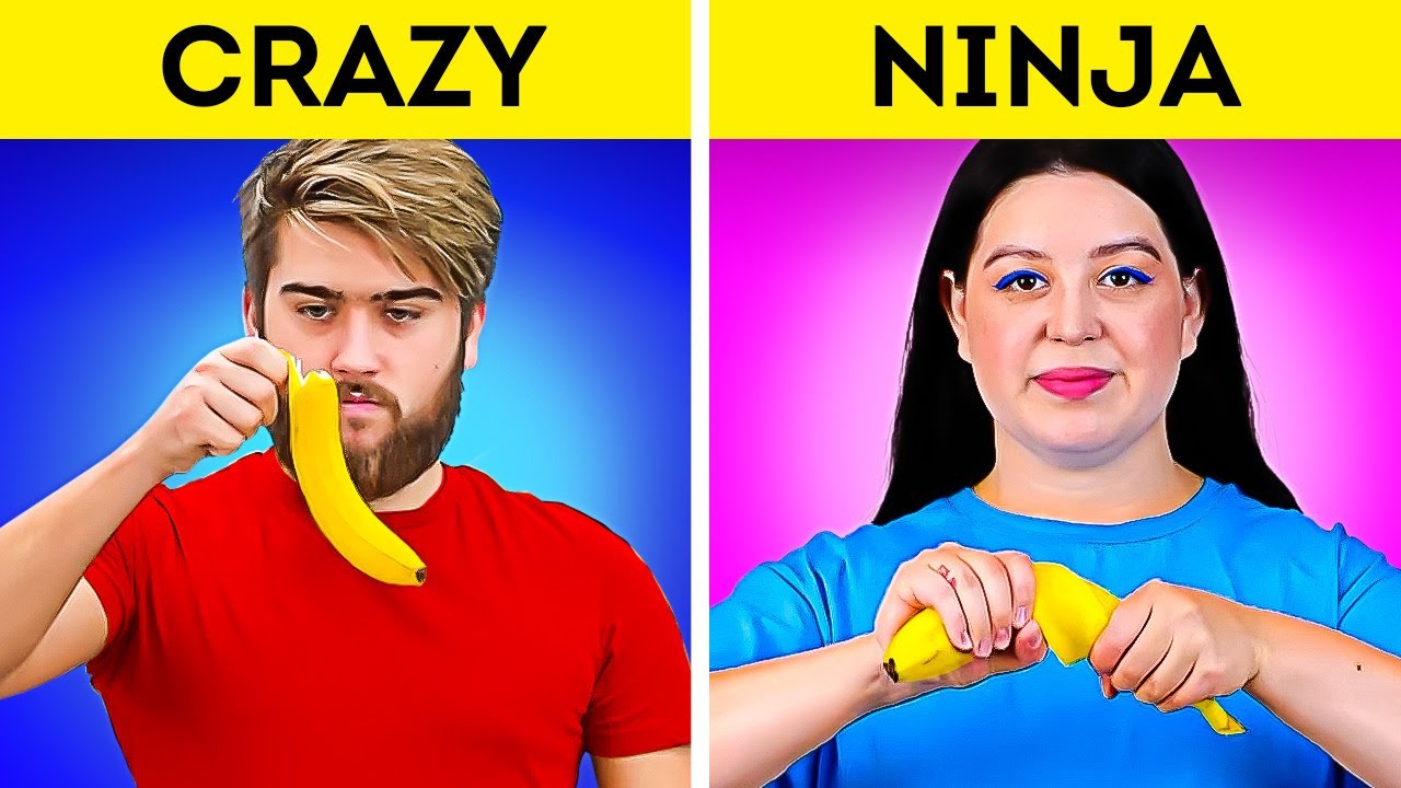 TYPES OF EATERS || CLEVER banana hacks you’ll ever need