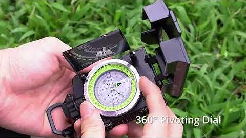 Proster Professional Compass IP65 Sighting Compass