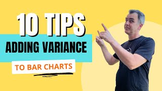#tableau - show variance with bar charts