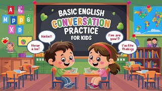 Basic English Conversation Practice for Kids Fun Learning | All KidsTV