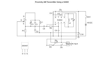 Proximity AM Transmitter Using a SA602