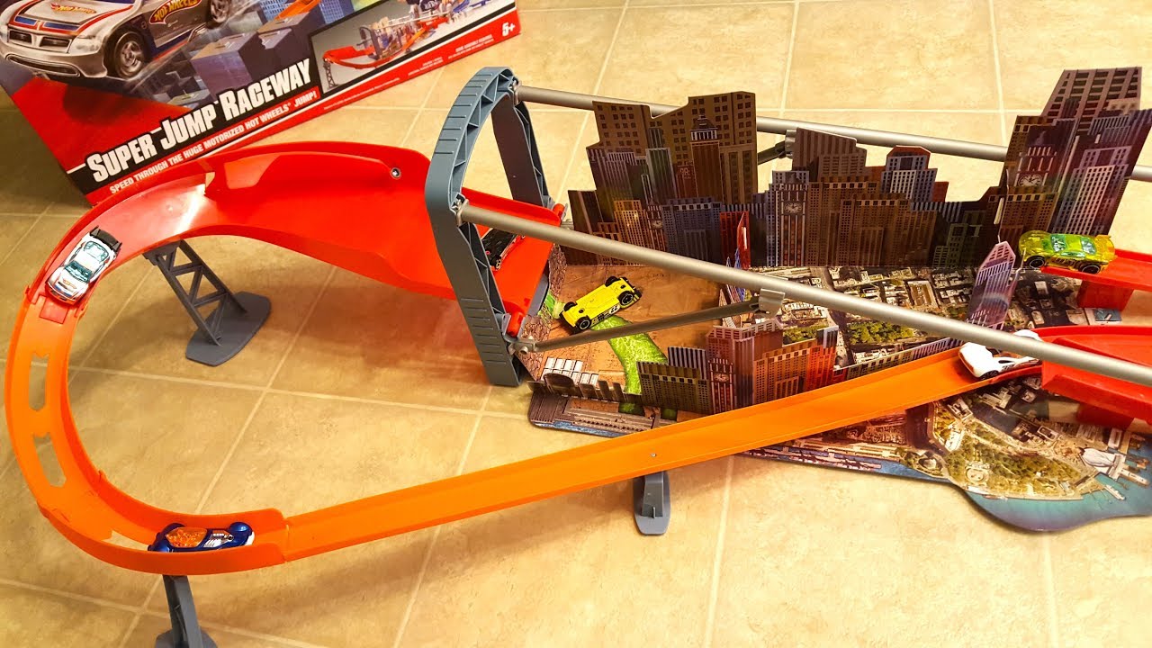 hot wheels super jump raceway