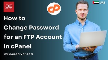 How to change the password of the File Transfer Protocol FTP Account in cPanel with AEserver