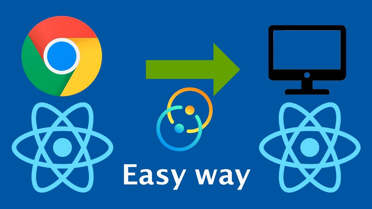 How to turn any React web app into a native desktop app(Windows, macOS ...