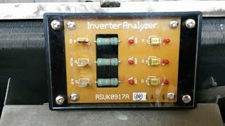 Проверка платы инвертора прибором RSUK0917A
