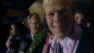 PSV kampioen 1987-1988 huldiging Studio Sport terugblik seizoen 1988
