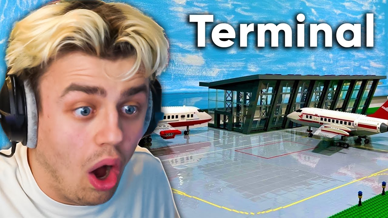 Er baut endlich das TERMINAL! (Bob Brickman) I Papaplatte Reaction