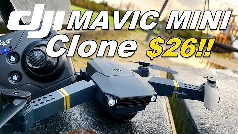 DJI Mavic Mini Clone Eachine E58 Drone Review Wiith Antenna Range Upgrade and WIFI MOD