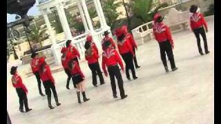 CLOSER LINE DANCE (RED WHEEL LINE DANCERS)