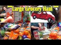 Huge $350.00+ November / Thanksgiving Grocery Haul From Sam's Club & Walmart,  Only 1 Meat Purchased