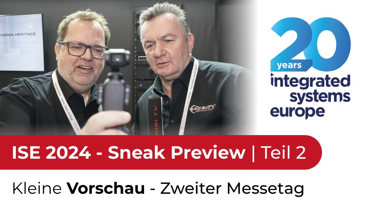 2. Tag auf der ISE 2024 - Wieder 10.000 Schritte für neue Videos - YouTube