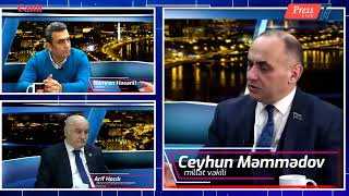 Ceyhun Məmmədov. Press klub. Üçbucaq. Naxçıvanda islahat, Azərbaycan-İran münasibətləri. 07012022.