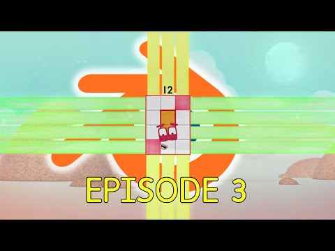 Numberblock TWELVE in Blender - Ten Borders, Eyebrows, and More!