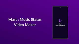 Mast  Music Status Video Maker | Download Now screenshot 3