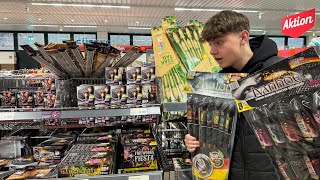 SILVESTERFEUERWERK EINKAUFSTOUR 2023💥(Lidl,Aldi,Real...)