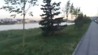 Отрезок набережной озера Кабан(Пять утра, возвращаюсь домой. Лето 2014 года, Казань., 2015-04-13T19:44:22.000Z)