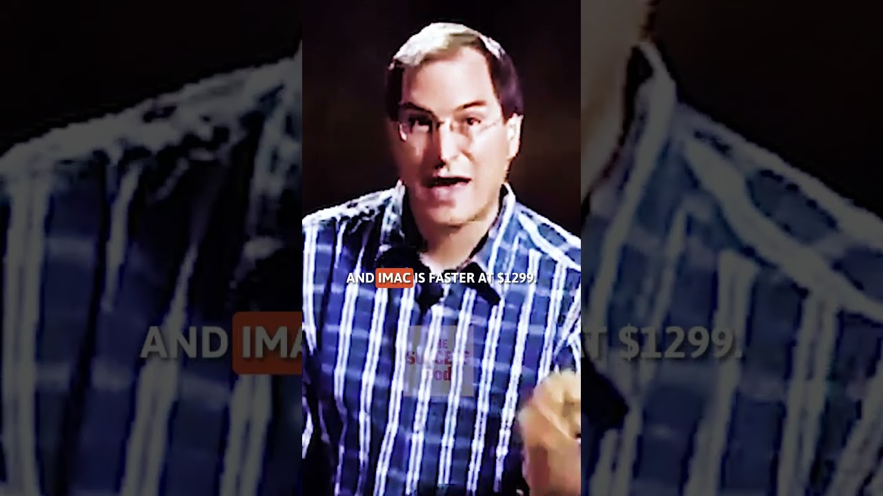 Sales Masterclass - iMac - Steve Jobs, 1998