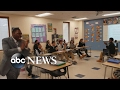 Teacher motivates students with daily mantra