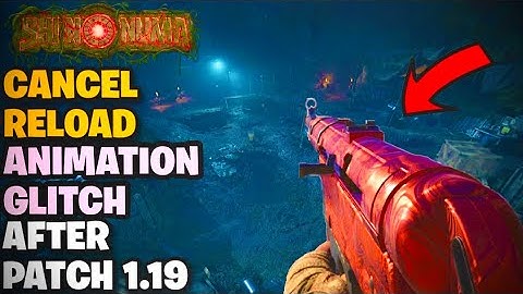 SHI NO NUMA GLITCHES: NEW INSANE RELOAD CANCEL PAUSE GLITCH AFTER PATCH 1.19! - VANGUARD ZOMBIES