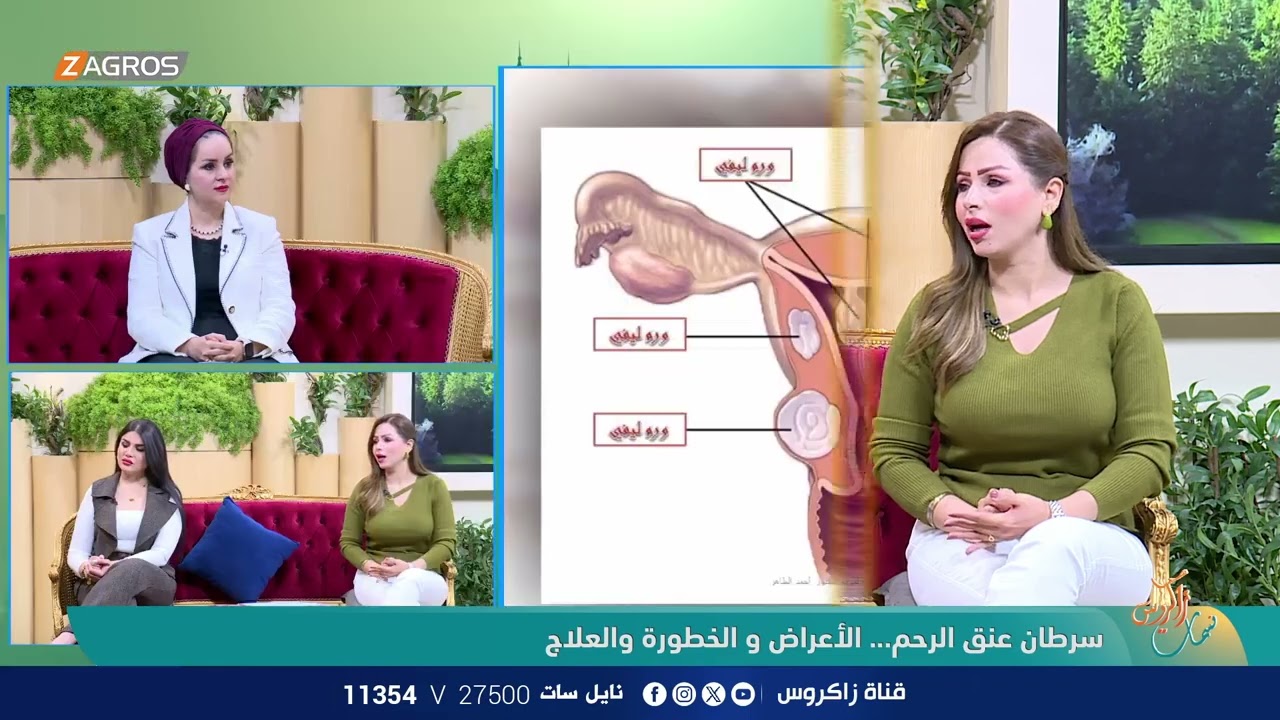 سرطان عنق الرحم .. الأعراض والخطورة والعلاج مع اخصائية طب الاورام والغدد د. رند قيس العبيدي