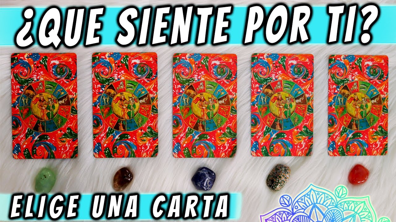 QUÉ SIENTE POR TI?💘- TAROT AMOR  - Elige una carta 🔮✨