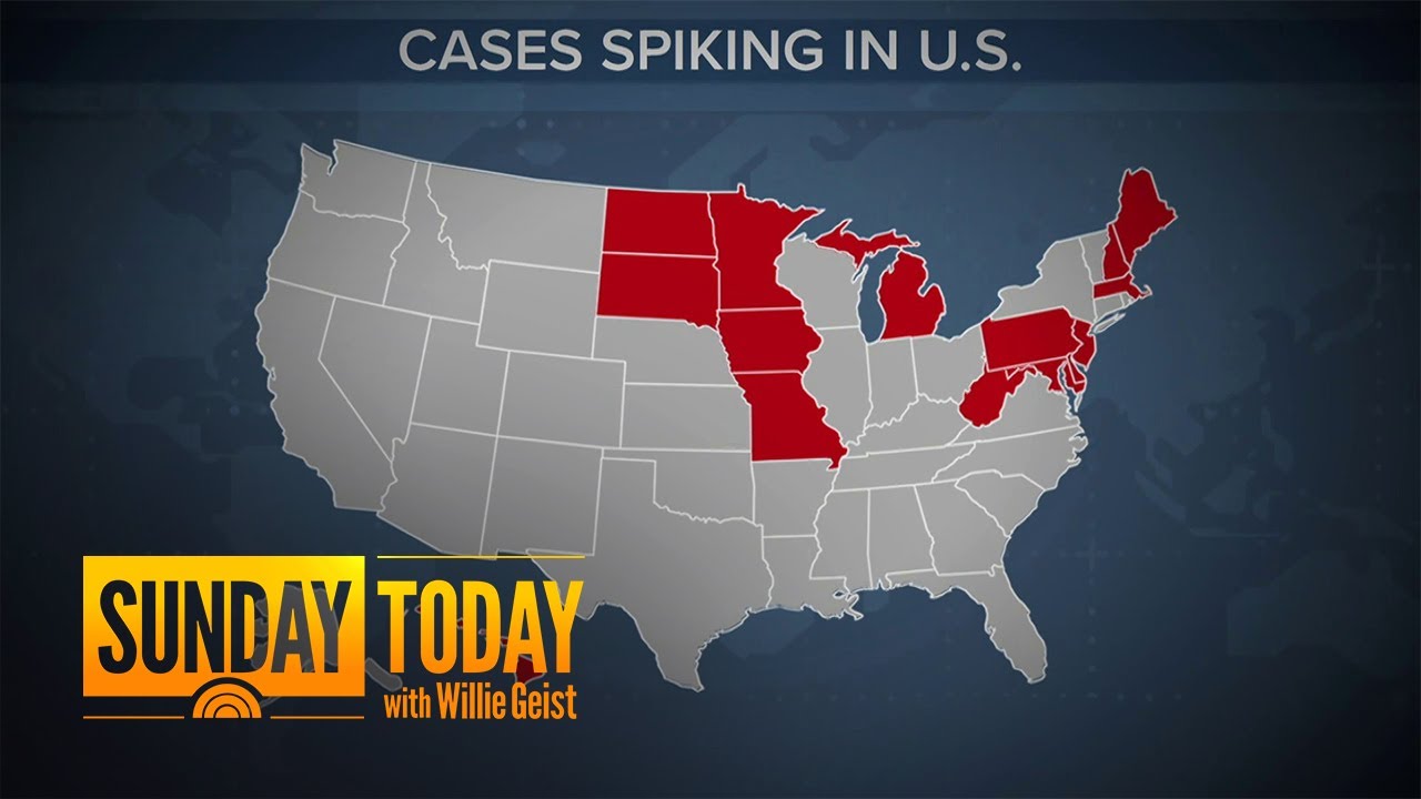 15 States Report Uptick In COVID-19 Cases As TSA Sees Biggest Travel Day Of Pandemic | Sunday TODAY