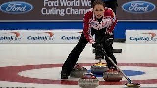 CURLING: RUS-KOR World Women's Chp 2014 - Bronze