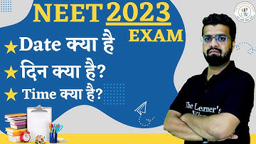 NEET 2023Exam Date(Out)|UG 2023|What is the date of NEETexam 2023?|Day?| Time?|#neet #khansir #nta