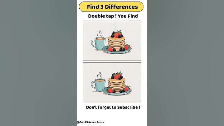 Spot the Difference: Only 1% Get This Right! ✅🔥