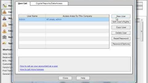 Sage 50 Tutorial Setting up Security and Creating Users Sage Training Lesson 2.10