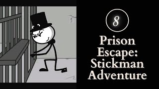 Prison Escape:Stickman Adventure Game Level 8 screenshot 3