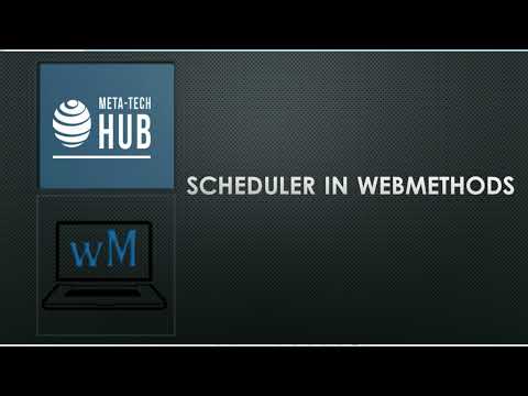 Scheduler in webmethods | How to Schedule/Active/Suspend a task in webmethods