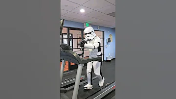 If STAR WARS Characters Used THE TREADMILL #shorts 🪐😅