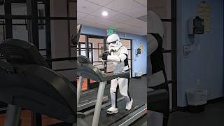 If STAR WARS Characters Used THE TREADMILL #shorts