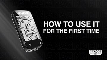 BSC100S｜How to use it for the first time