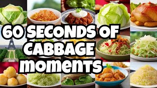 Around the world in 60 seconds EP 7: Cabbage dishes Around the World