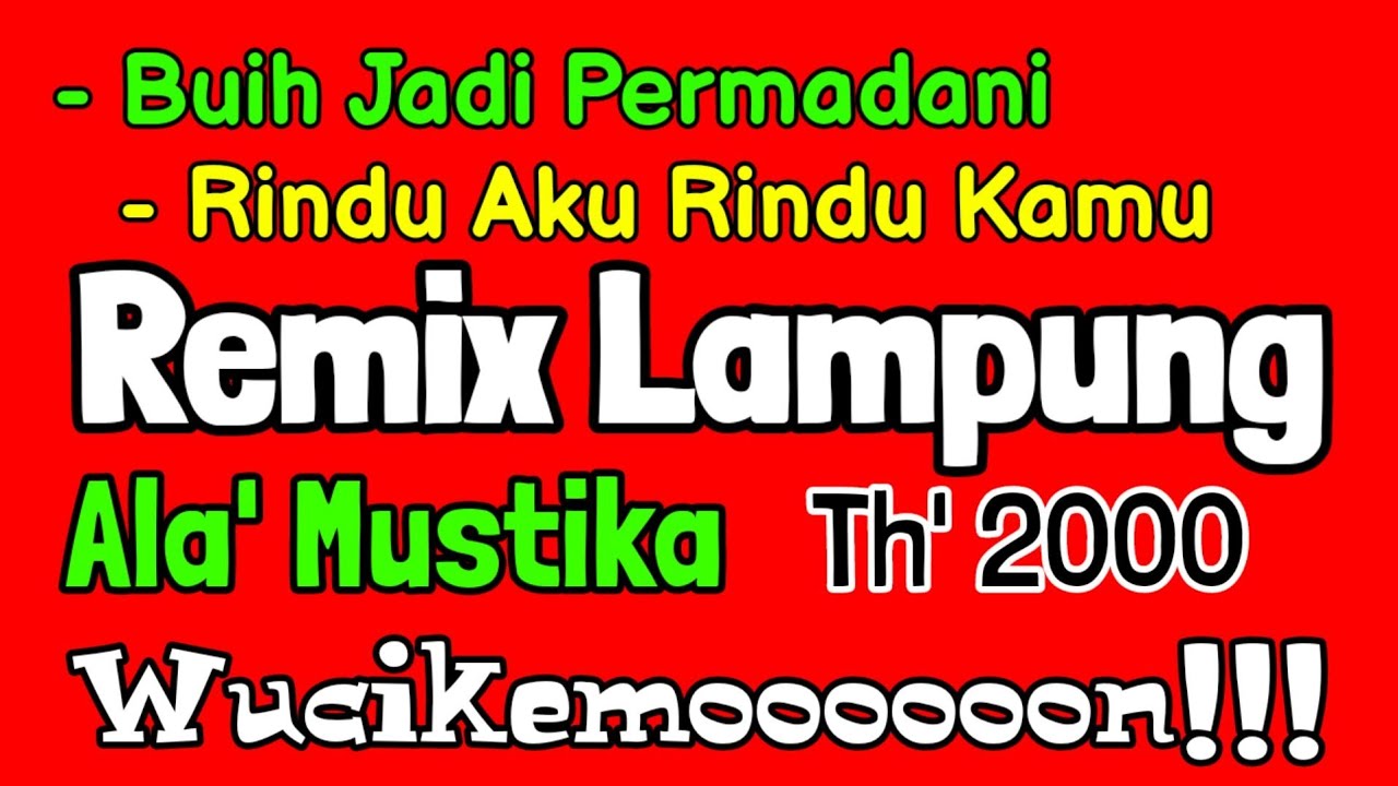 REMIX PANGKI ALA' MUSTIKA | BERLAYAR KE TAHUN 2000 | KEMOOOOON!!!!!!