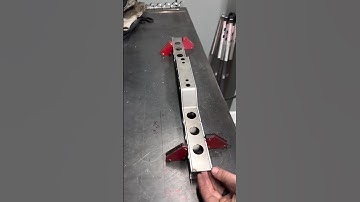 This laser cut transmission mount is a thing of beauty🌹 #customcars #carmodification #metalfab