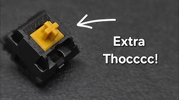 Gazzew Boba U4T V2 Tactile Switches Sound Test