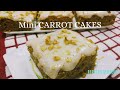 Mini Carrot Cake || Super fáciles! || Recetas Simples