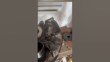 How to Press the wheel bearing into the steering knuckle