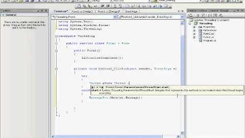 bestwebsitesdesigner.com C# tutorial implementation of threading