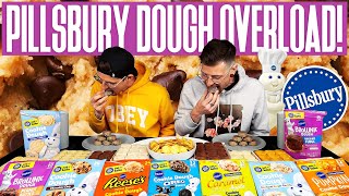 We Ate 17,000+ Calories of Pillsbury Dough! | Twins vs. Food