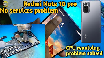 🔥Redmi note 10 pro no service problem kese thik kare / note 10 pro network problem solution 