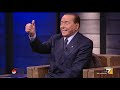 Silvio Berlusconi a Giovanni Floris: 'Non accetto più che lei mi interrompa così, mi deve far ...