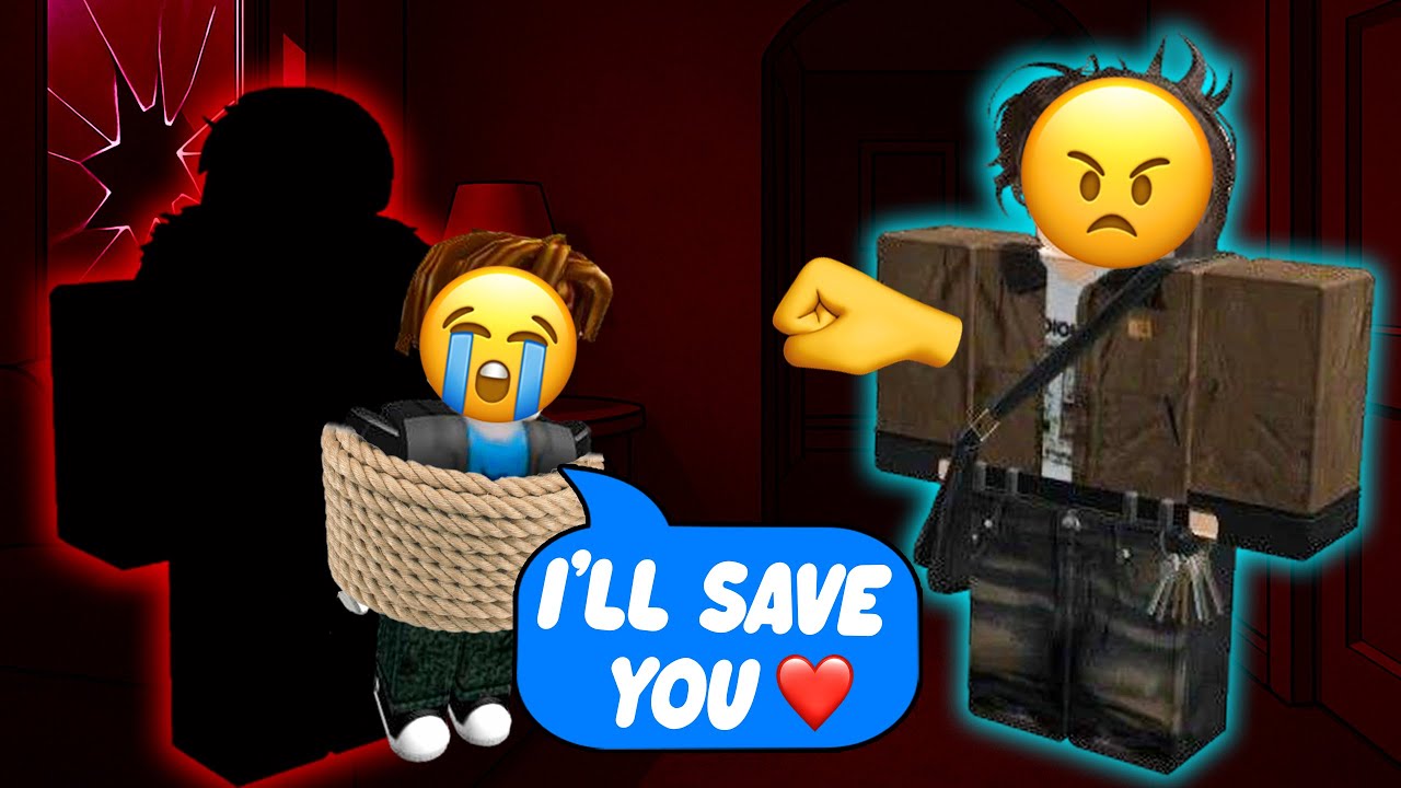 🛡️ I OUTSMARTED STRANGERS TO PROTECT MY LITTLE BRO 🔥 #roblox #robloxstory