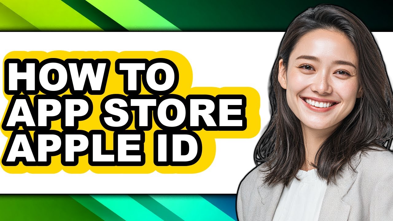 How to App Store Apple Id (only Way)